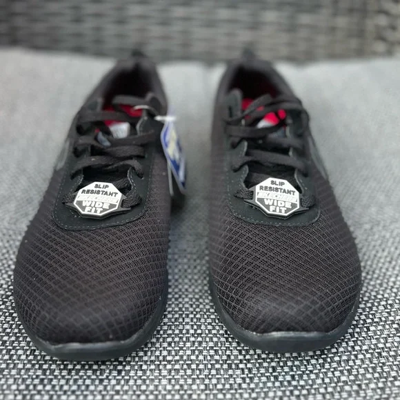 Work Relaxed Sketchers Ghenter SR 772 Black Non Slip Sneaker Womens 9 W Wide 39 - Picture 11 of 14